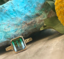 Load image into Gallery viewer, Just Jules Green Tourmaline Ring
