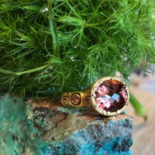 Load image into Gallery viewer, Alex Sepkus-Peach Tourmaline Ring
